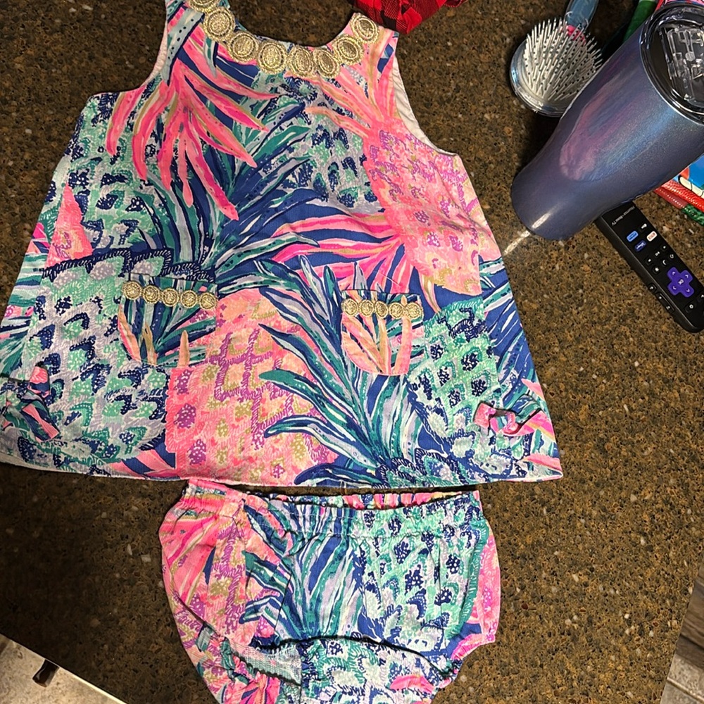 Like new Lilly Pulitzer toddler set